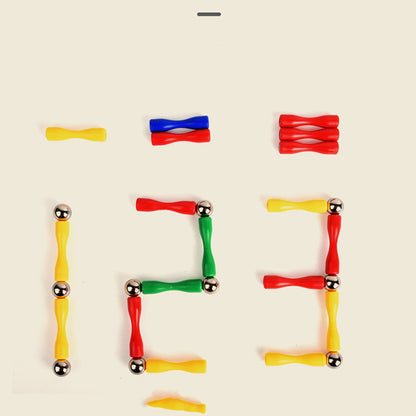 プラスチック 磁気ブロック ロッド