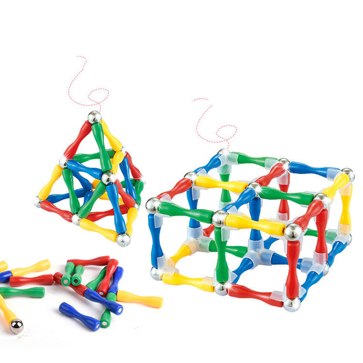 プラスチック 磁気ブロック ロッド