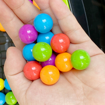 木製 カラーボールクリップゲーム お箸トング