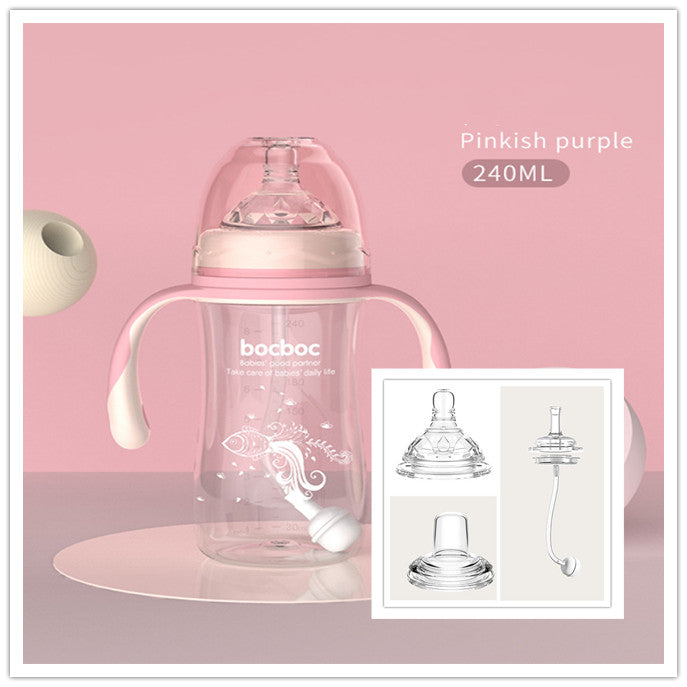 ピンクセットの哺乳瓶カラー（ピンク・哺乳瓶）
