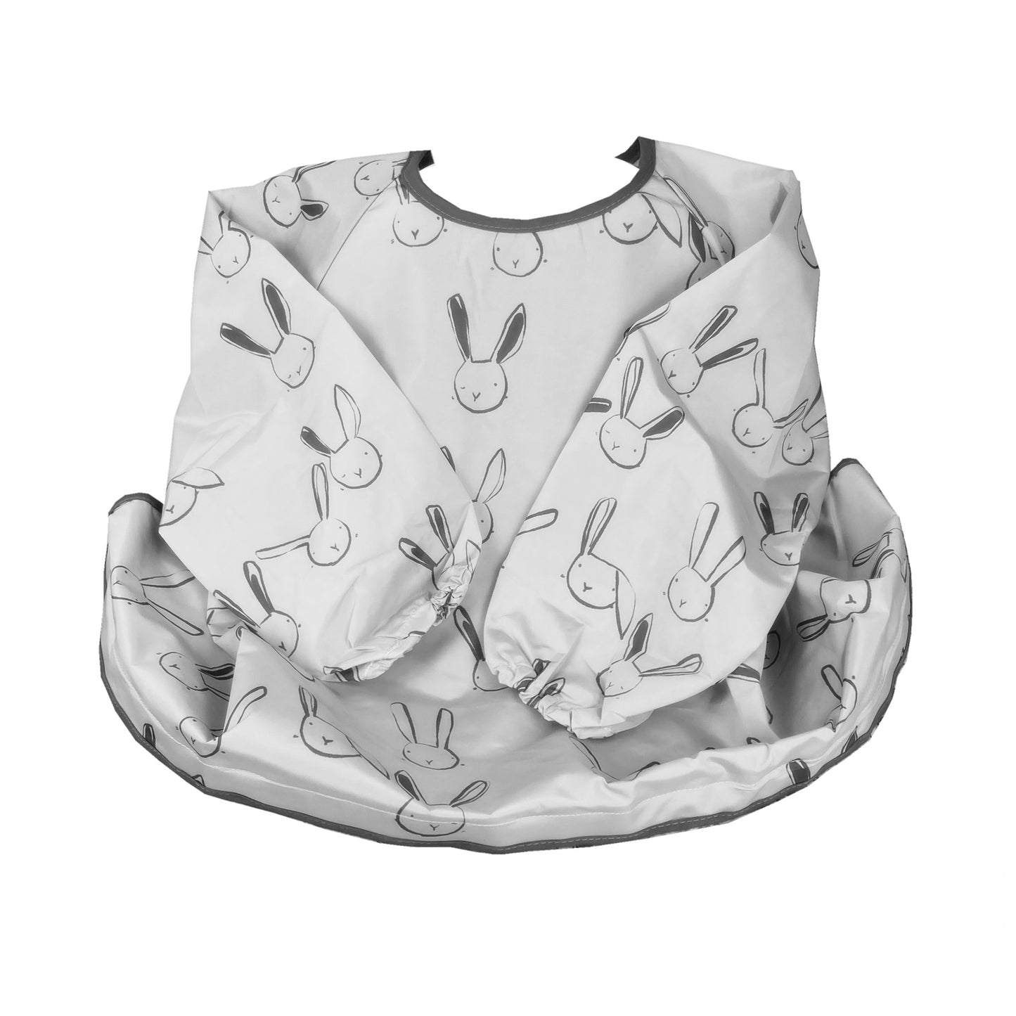 PU素材で防水性に優れたベビースモック
