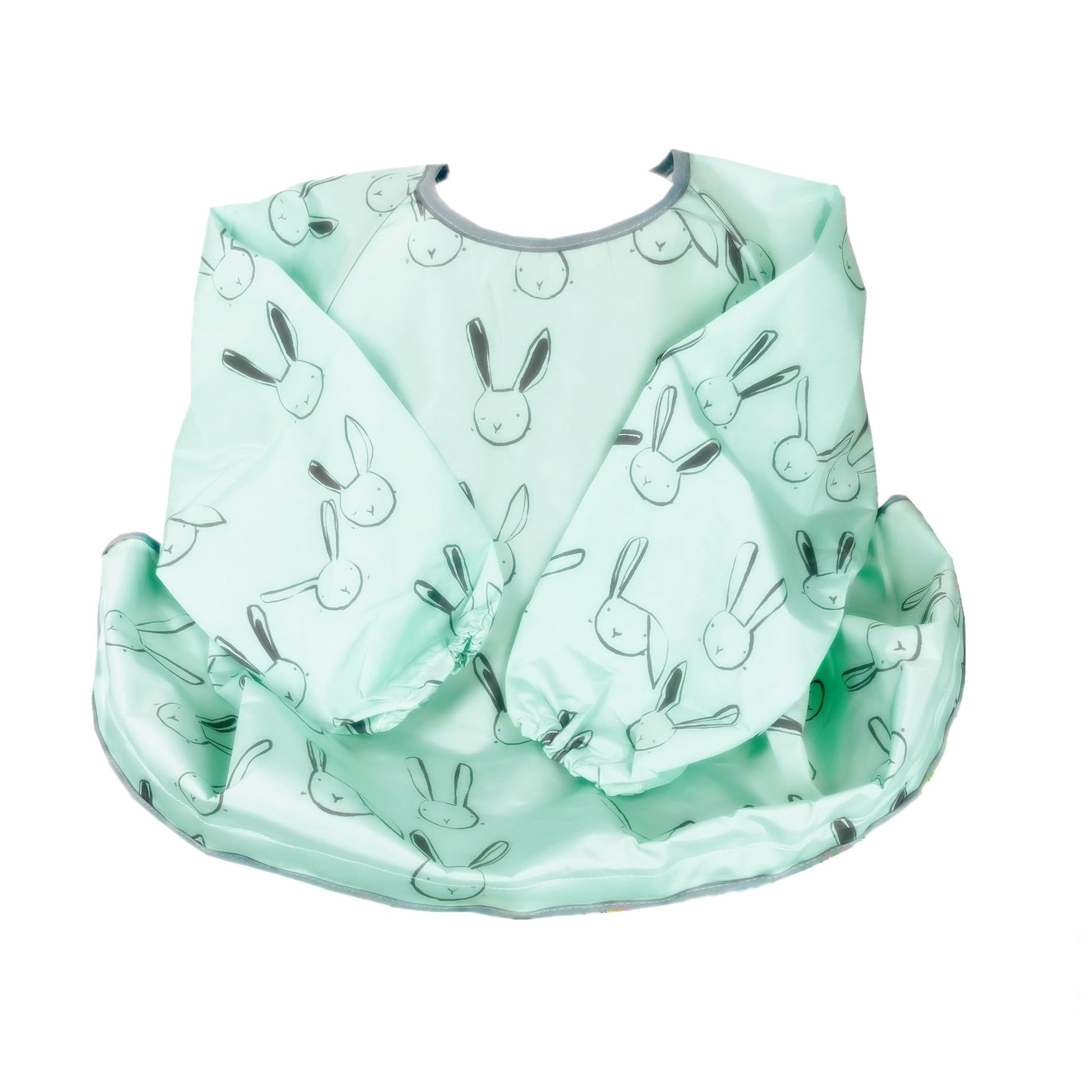 長袖タイプのお食事エプロン
