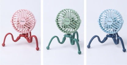 3カラーのバリエーションをシンプルに比較（クリップ式ベビーカー扇風機・ベビーカーファン）
