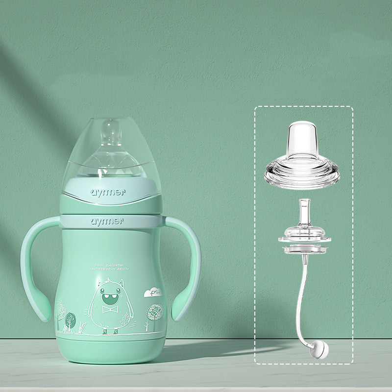 プリンセスエレファントデザインのベビーミルクボトル
