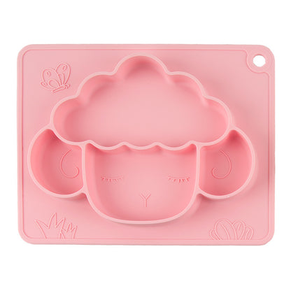 吸着付きベビー用シリコンプレート
