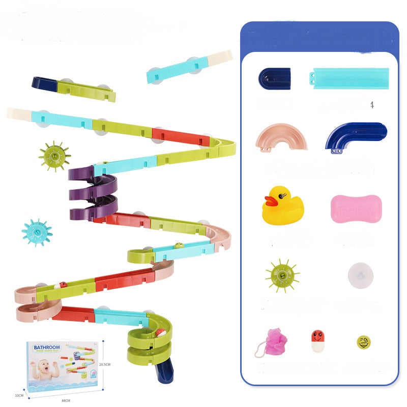 パステルカラーで構成されたウォータートラックの配色イメージ（バストイ）
