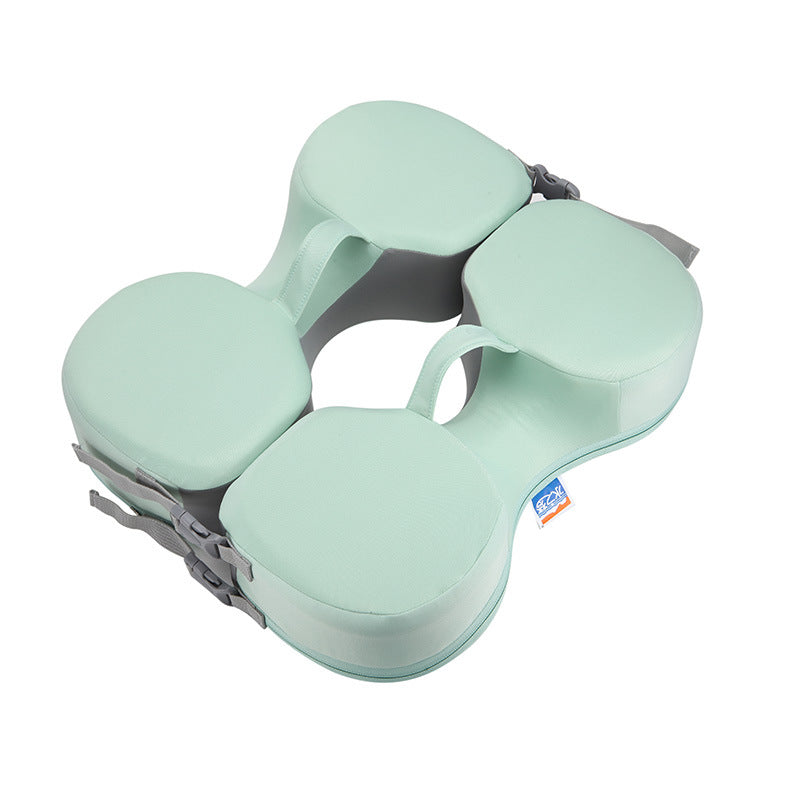 0〜3歳 ベビー脇下アームフロート パールコットン素材 無地 39 x 16 x 10cm 初心者の水慣れサポート プール水遊び用