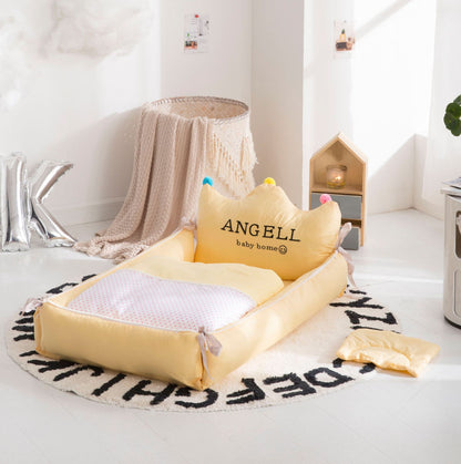 テキスタイル ポータブルベビーネスト｜3点セット 90×50×35cm