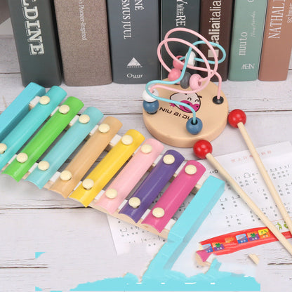 ギフト用にラッピングされたセット一式の写真
