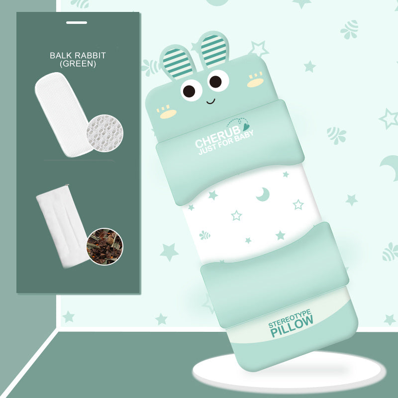 赤ちゃんの頭と首をやさしく支えるまくら
