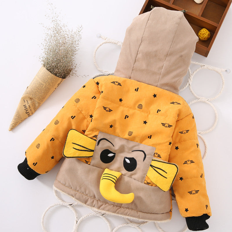 韓国風ふわもこベビー冬用アニマルコート｜Korean Style Fleece Lined Baby Winter Animal Jacket 1–3Y Lumisei Prime