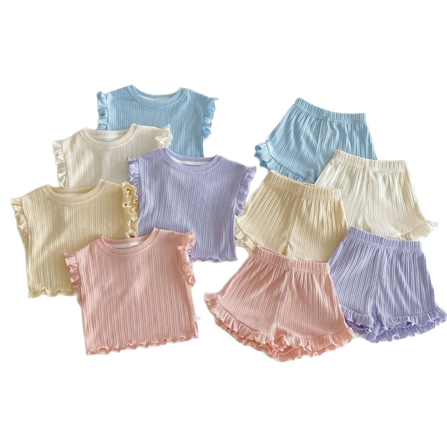 木耳フリルの縁取りディテール なみなみラインのアップ
