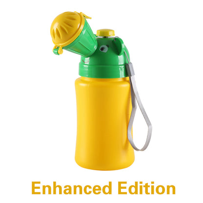 軽量デザインで持ち運びやすいおまる
