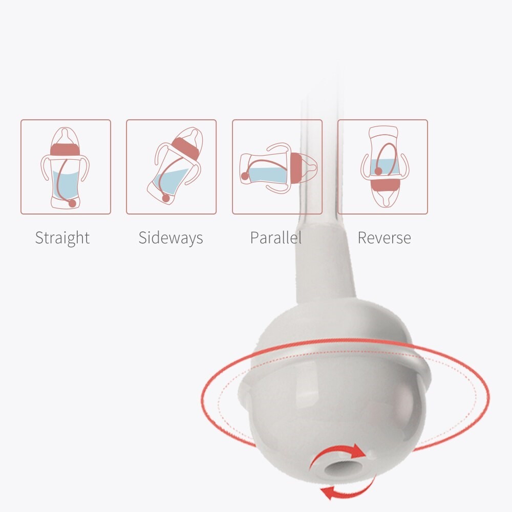 耐熱ガラス素材の赤ちゃん用ボトル
