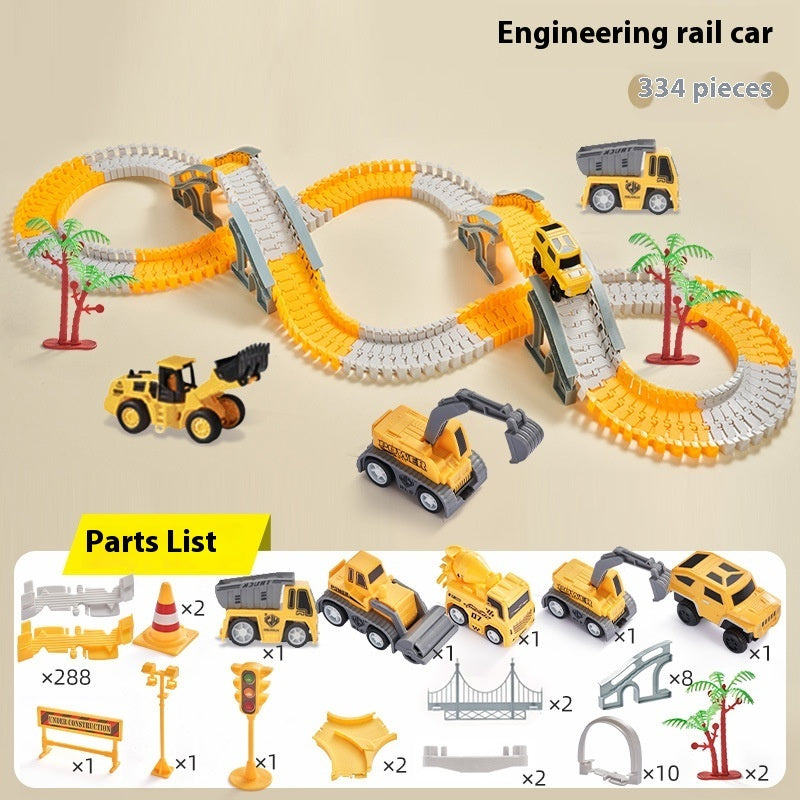 334ピースセットのコース全景
