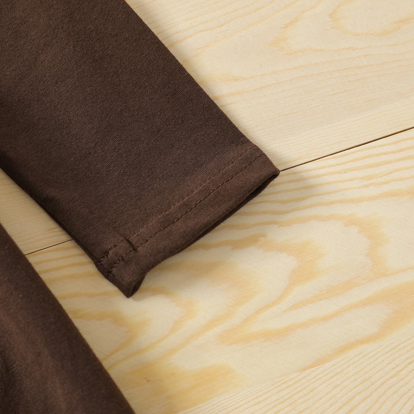 秋のおしゃれが一気に完成する 女の子長袖トップス＆レギンス＆スヌード3点セット ターキープリント×レオパード コットン 80〜120cm