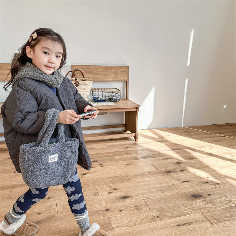 冬用厚手コットン素材の詳細
