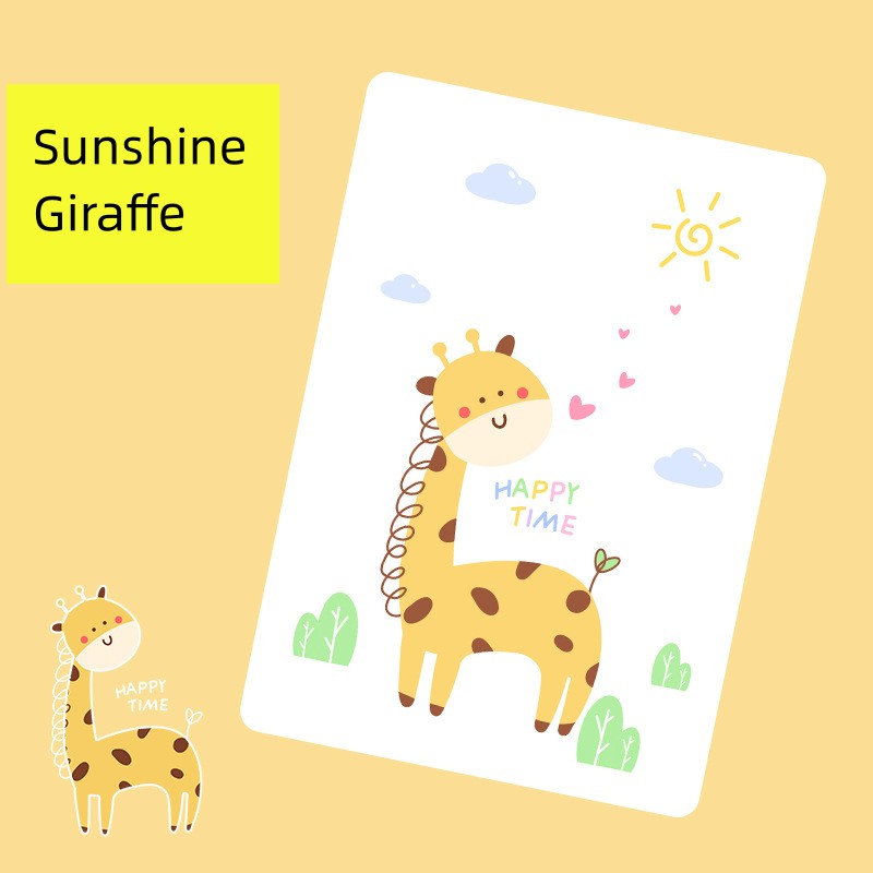 安心快適にサッと整う 洗える防水ベビーおむつ替えシート コットン素材 大判マット 選べるアニマル柄 サイズ展開