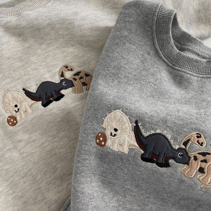 ラウンドネックベビーロンパース コットン素材 長袖 プルオーバー 韓国風 男女兼用 | Round Neck Cotton Baby Romper Long Sleeve Korean Style Unisex Lumisei Prime