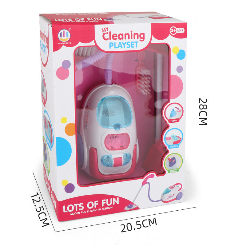サウンドライト トイ掃除機 クリーニングツール ごっこセット