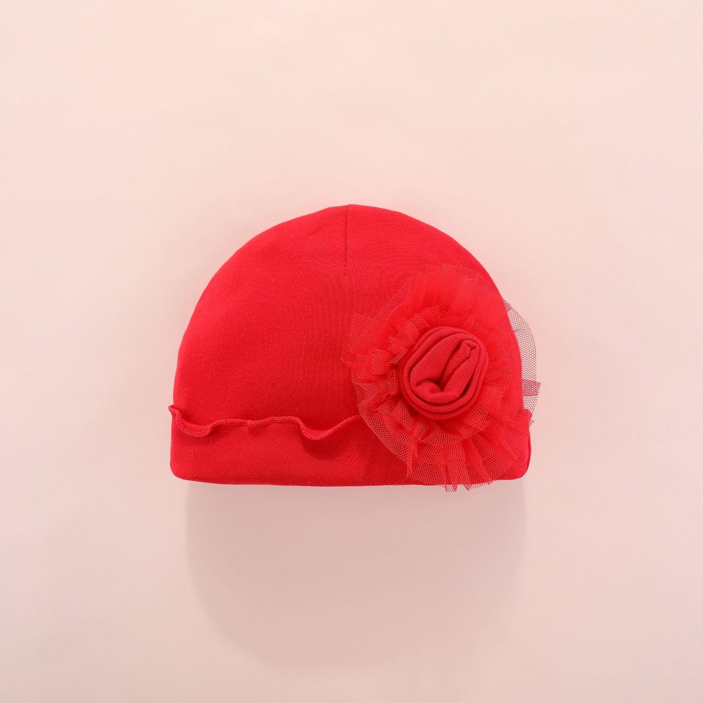 春秋向け綿素材ロンパースの全体デザイン
