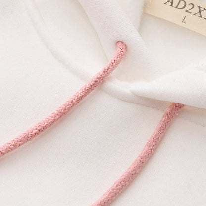 ふんわり裏起毛で寒い日もあったか ママ向け長袖フーディー カレッジプリント コットンパーカー M–L Lumisei Prime