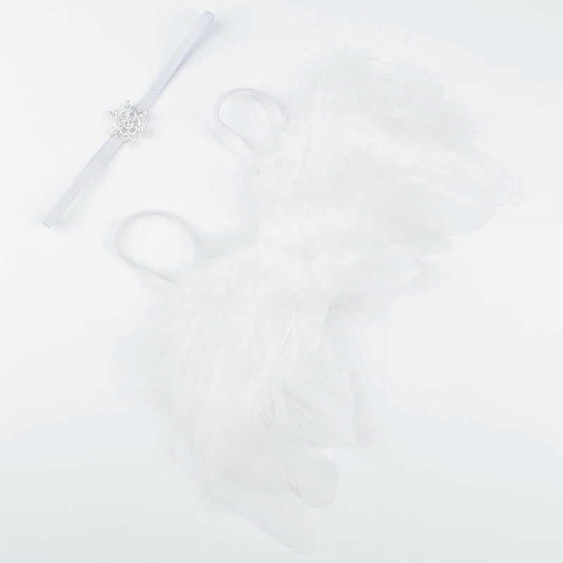 新生児フォト用羽根アクセサリー
