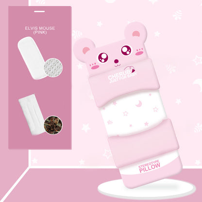 快眠サポート用の通気性ピロー
