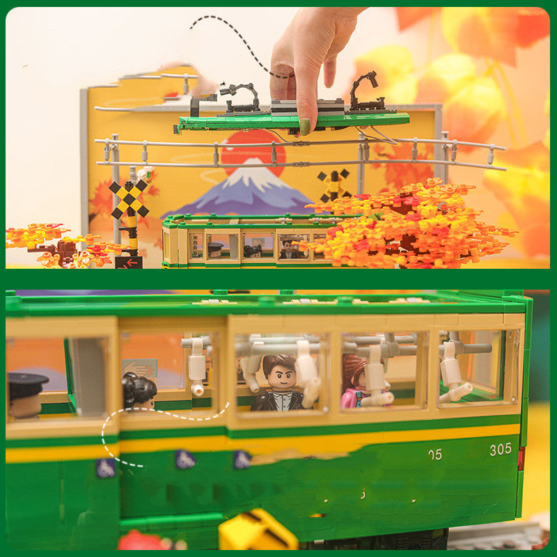 レールパーツと列車の接続部ディテール
