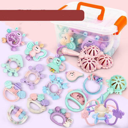 赤ちゃんの感覚発達を促すラトルとガラガラ
