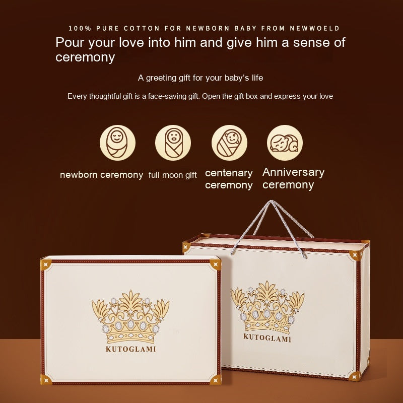 箱入りギフトセットを手渡しているシーンのイメージ
