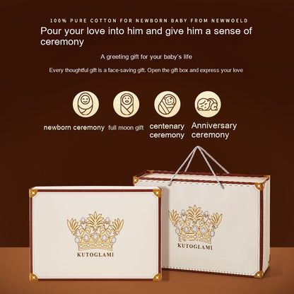 箱入りギフトセットを手渡しているシーンのイメージ
