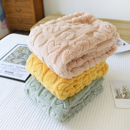 マタニティフランネルパンツの生地感イメージ　もこもこした肌当たりで快適
