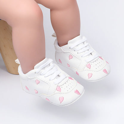 ピンクスター柄の軽量ベビースニーカー
