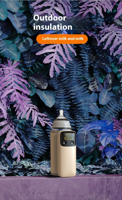 哺乳瓶を入れた状態のトップビュー
