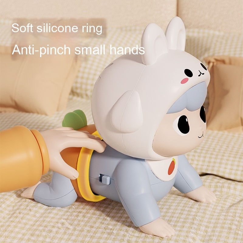 やわらかいリング部分と安全に配慮した設計がわかるディテール
