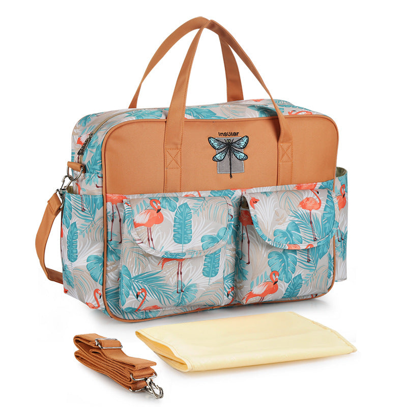 メッセンジャーバッグスタイル ママバッグ 正面
