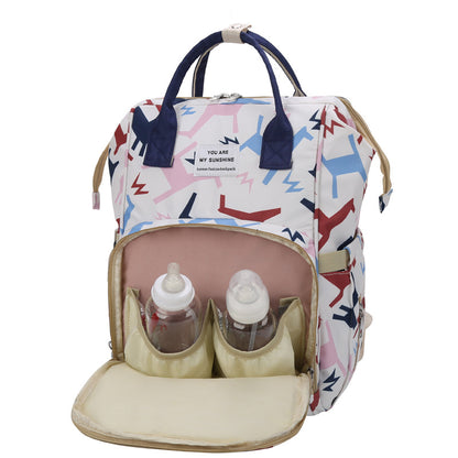 大容量マザーズリュック｜オックスフォード防水 おむつ収納ポケット付き 20-35L ダブルショルダー