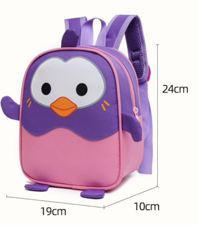 キッズ用かわいいペンギンリュック｜幼児向け 軽量バックパック 24cm 未満20L