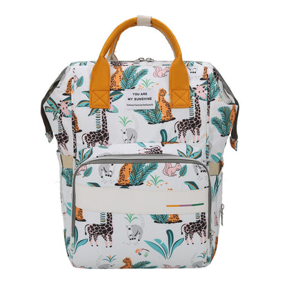 大容量マザーズリュック｜オックスフォード防水 おむつ収納ポケット付き 20-35L ダブルショルダー