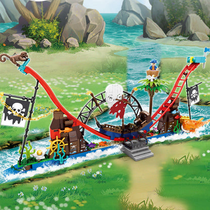 パイレーツローラーコースター540ピース 全体構成
