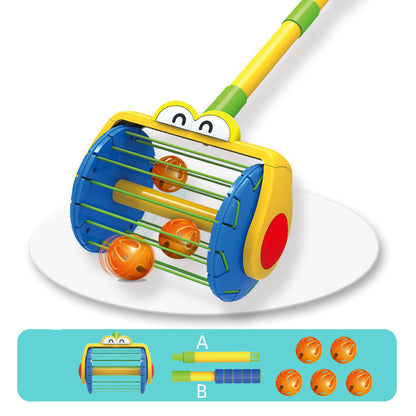 キャノンポット本体の側面デザインとスイッチ周りがわかるディテール写真
