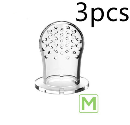 おしゃぶり型のシリコーン替えメッシュ
