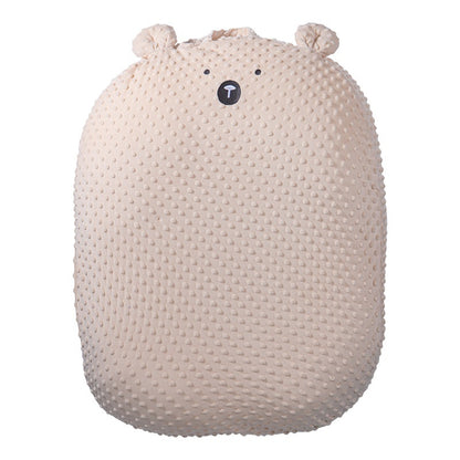 くま耳デザインのベビーネストクッション 俯瞰全体（ベビーサポートクッション）
