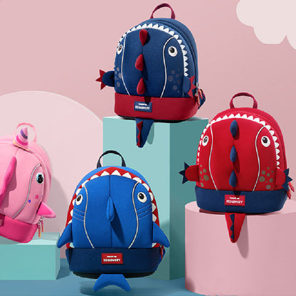 迷子防止に配慮した キッズアニマルリュック ダイビング生地 2サイズS・L 20〜35L・4色