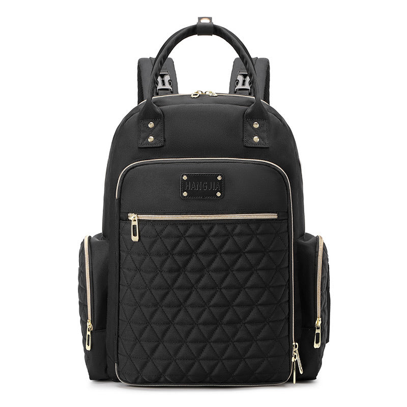 多機能防水マザーズリュック｜哺乳瓶保温・乾湿分離対応 30×13×44cm