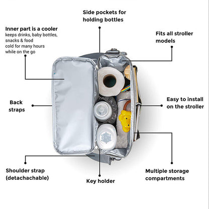 ショルダーストラップ付きの2WAYデザイン 