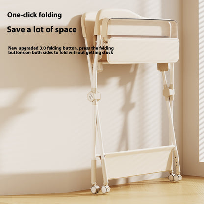 多機能折りたたみ式おむつ交換台ベージュカラー
