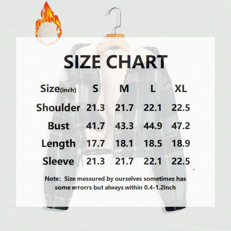 エレガントチェック柄フード付きレディースジャケット 軽量フルジップ 秋冬向け 洗練シルエット | Elegant Plaid Hooded Women’s Jacket Lightweight Full-Zip Coat Lumisei Prime