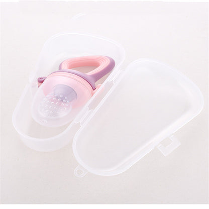 ブルーグリーンパープルカラーのベビーバイト
